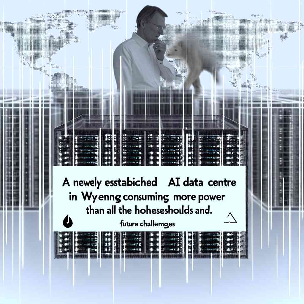 チェイエンの巨大AIデータセンター | ワイオミング州全家庭の電力を上回る規模で建設予定