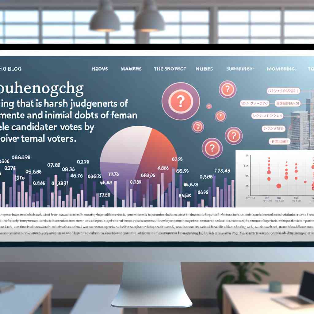 女性候補への厳しい評価の実態 最新研究で明らかに