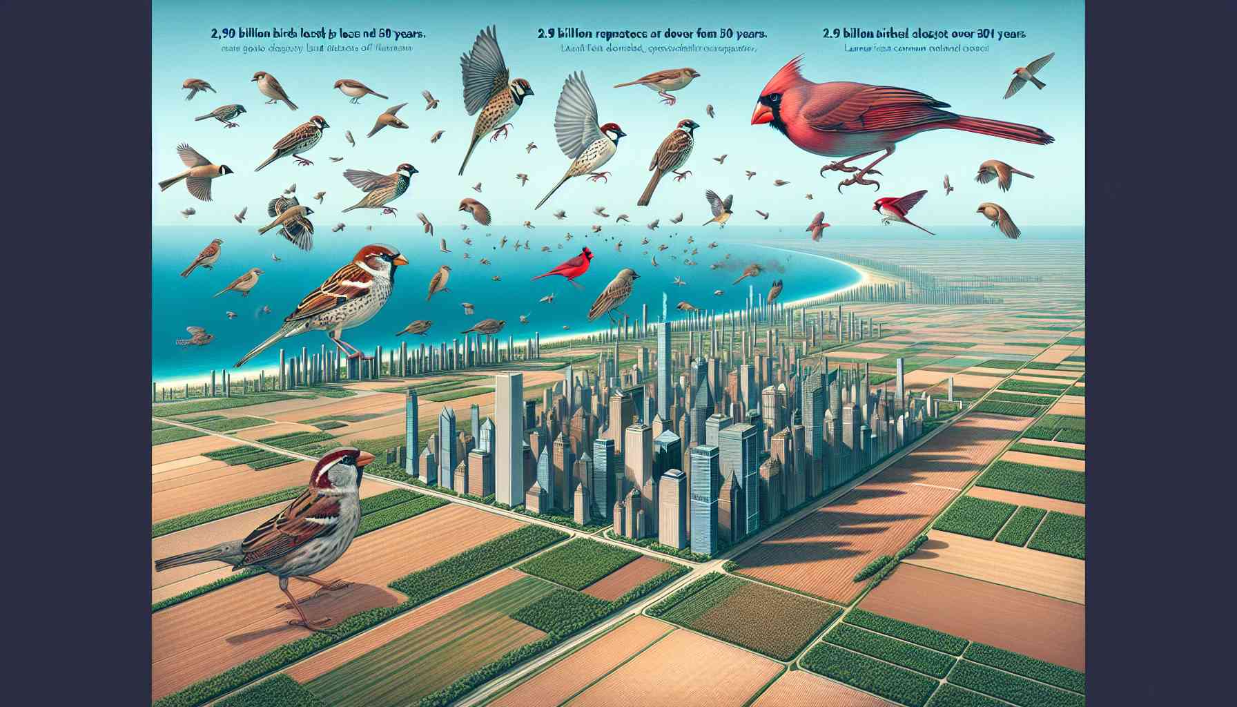 普通の鳥が北米で急減中！原因と対策を解説